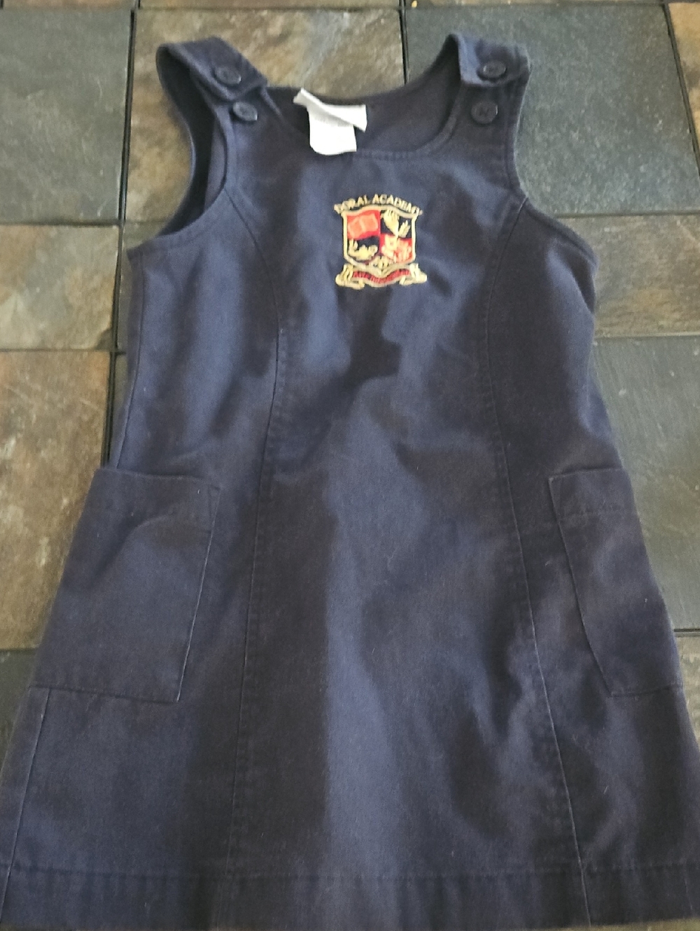 Doral Academy Small Dress Blue